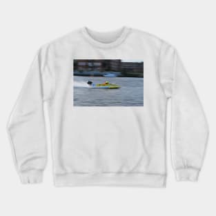 Powerboat Racing at Oulton Broad - OSY400 - Jason Mantripp Crewneck Sweatshirt